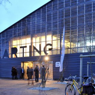 Le Karting, hôtel d'entreprises sur l'île de Nantes.