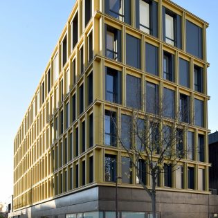 Immeuble Les Nouveaux Mondes 1. Architectes   Maxime Schmitt. Maîtrise douvrage  Bouygues Immobilier. Nantes Loire Atlantique 12 2019 © Jean Dominique Billaud Samoa scaled 315x315 - Les Nouveaux Mondes I