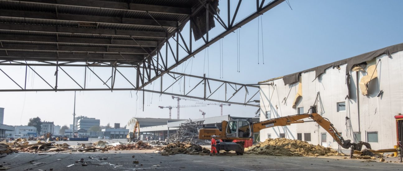 Chantier du sud ouest de l'île de Nantes