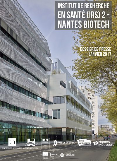 dp biotech 400x550 - Inauguration Institut de recherche en santé 2 et Nantes Biotech