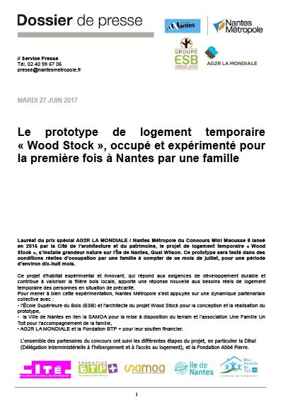 dp woodstock 400x565 - Le prototype de logement temporaire "Wood Stock"