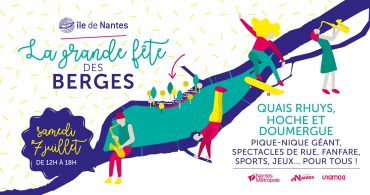 Grande fete des berges 2018 ile de nantes 370x195 - La Grande fête des berges : pique-nique géant et nombreuses animations samedi 7 juillet