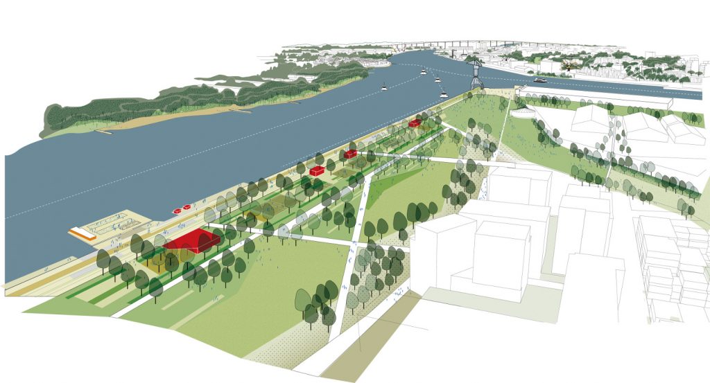 Parc de Loire metropolitain ile de Nantes 1024x553 - Les grands projets et chantiers de l'île de Nantes