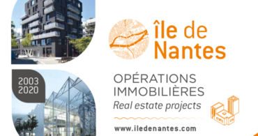 Plaquette de l'immobilier sur l'île de Nantes