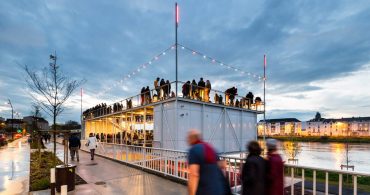 La Guinguette du belvédère sur l'île de Nantes