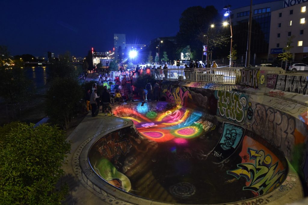 Skate park. Bd Gaston Doumergue. Nantes Loire Atlantique 09 2019 © Jean Dominique Billaud Samoa1 1024x682 - Les pratiques sportives mises en lumière sur le quai Doumergue