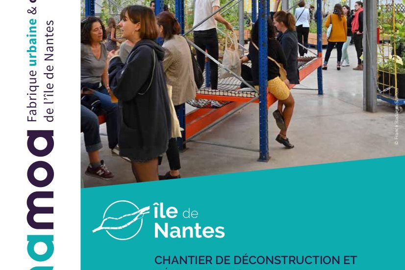 Une du dossier de presse sur le chantier de déconstruction de l'ancien MIN de Nantes