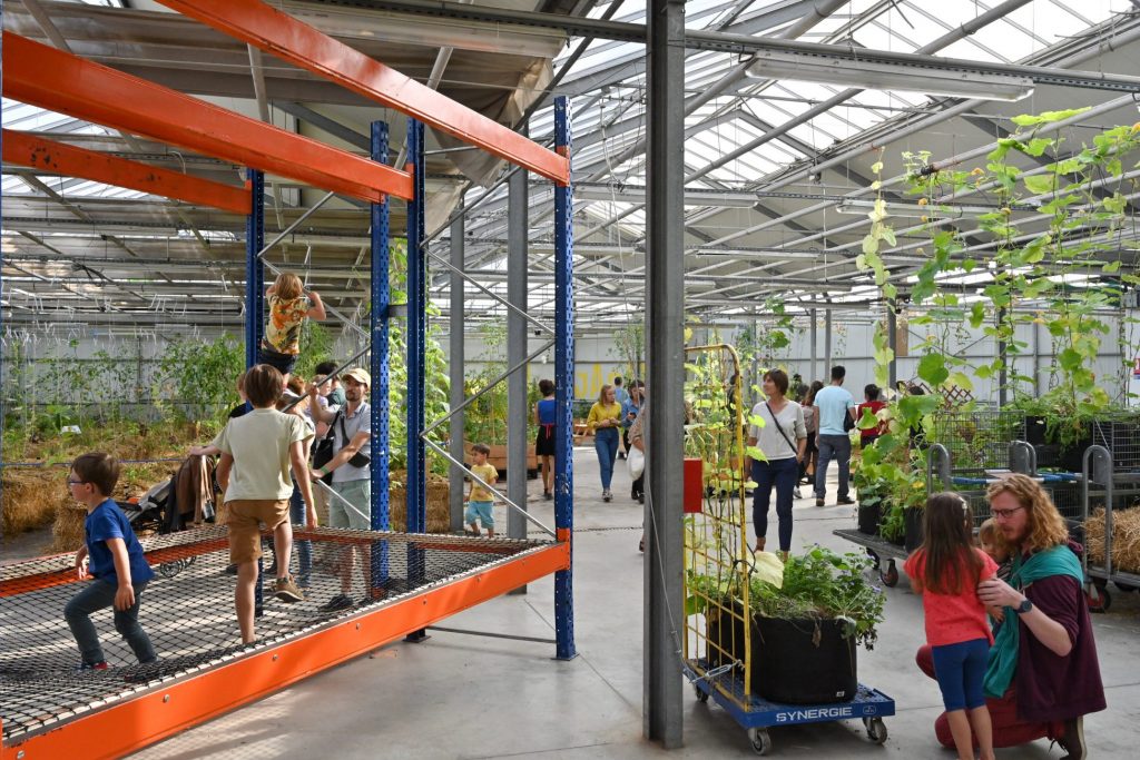 Ferme urbaine Lagronaute installée dans lancien MIN. Nantes Loire Atlantique 09 2019 © Franck Badaire Samoa5 1024x683 - Déconstruction de l'ancien MIN : ou comment faire du neuf avec de l'ancien ?