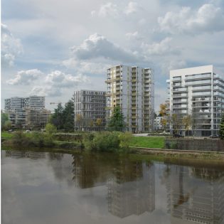 Perspective. Opération Mercure. Architectes   Forma 6. Maîtrise douvrage  Giboire OCDL . Nantes Loire Atlantique © Forma 6 Samoa 1 scaled 315x315 - Folies de Loire