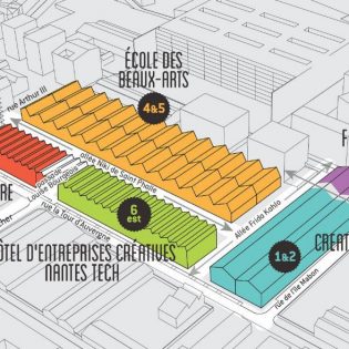 Plan de situation des halles. Nantes Loire Atlantique © 03 2019 © Samoa 315x315 - En attendant la réouverture : le Hangar 32 en images