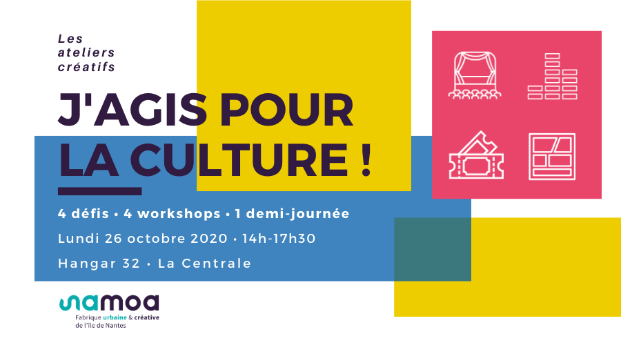 Ateliers Creatifs JagisPourLaCulture 900x500 - Un Forum et des ateliers créatifs pour soutenir la Culture face au Covid