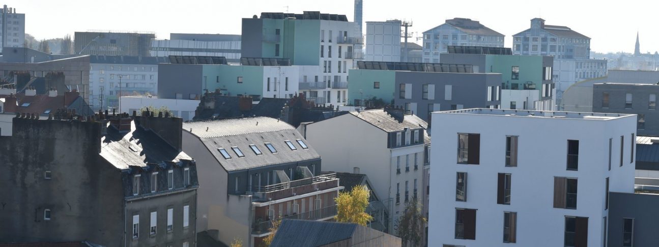 Quartier République sur l'île de Nantes