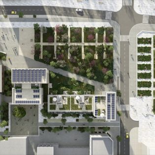 Perspective. Opération JOÏA © Pierre Silande/Palast Architecte/Samoa