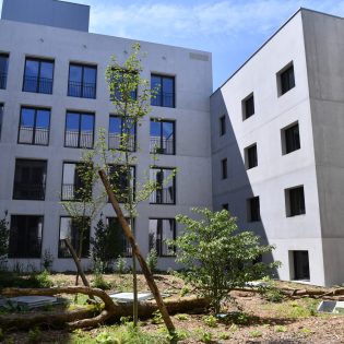 Nouveau quartier République. Ilot Adam. Nantes (Loire-Atlantique) 06/2024 © Jean-Dominique Billaud/Samoa