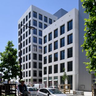 Nouveau quartier République. Ilot Adam. Nantes (Loire-Atlantique) 06/2024 © Jean-Dominique Billaud/Samoa