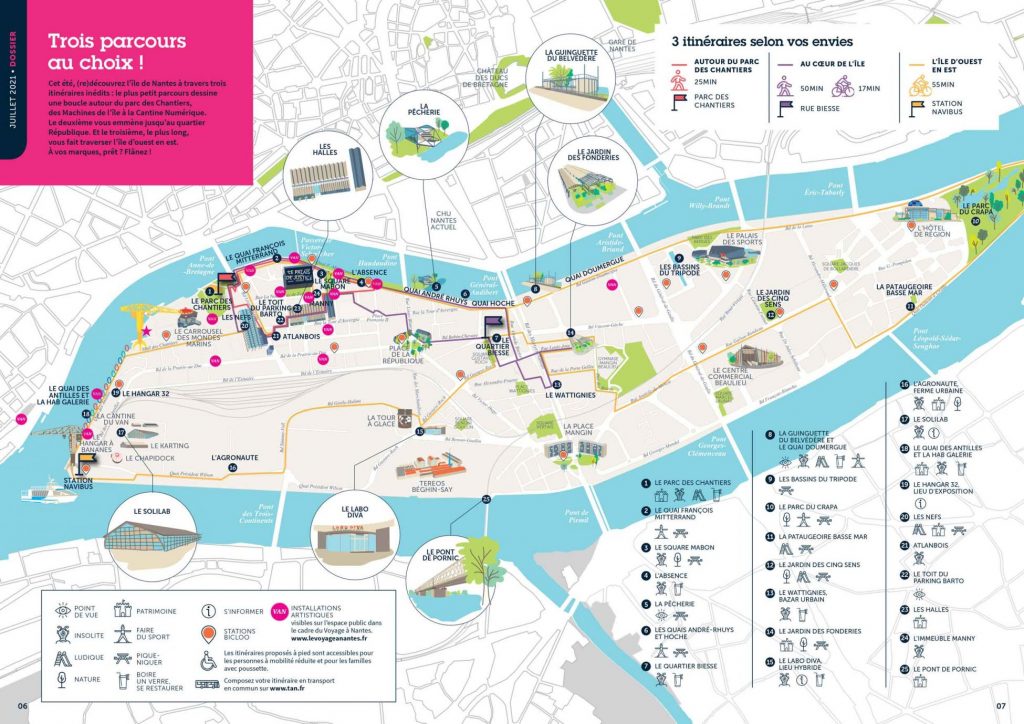Cet été, partez à la (re)découverte de l’île de Nantes ! Île de