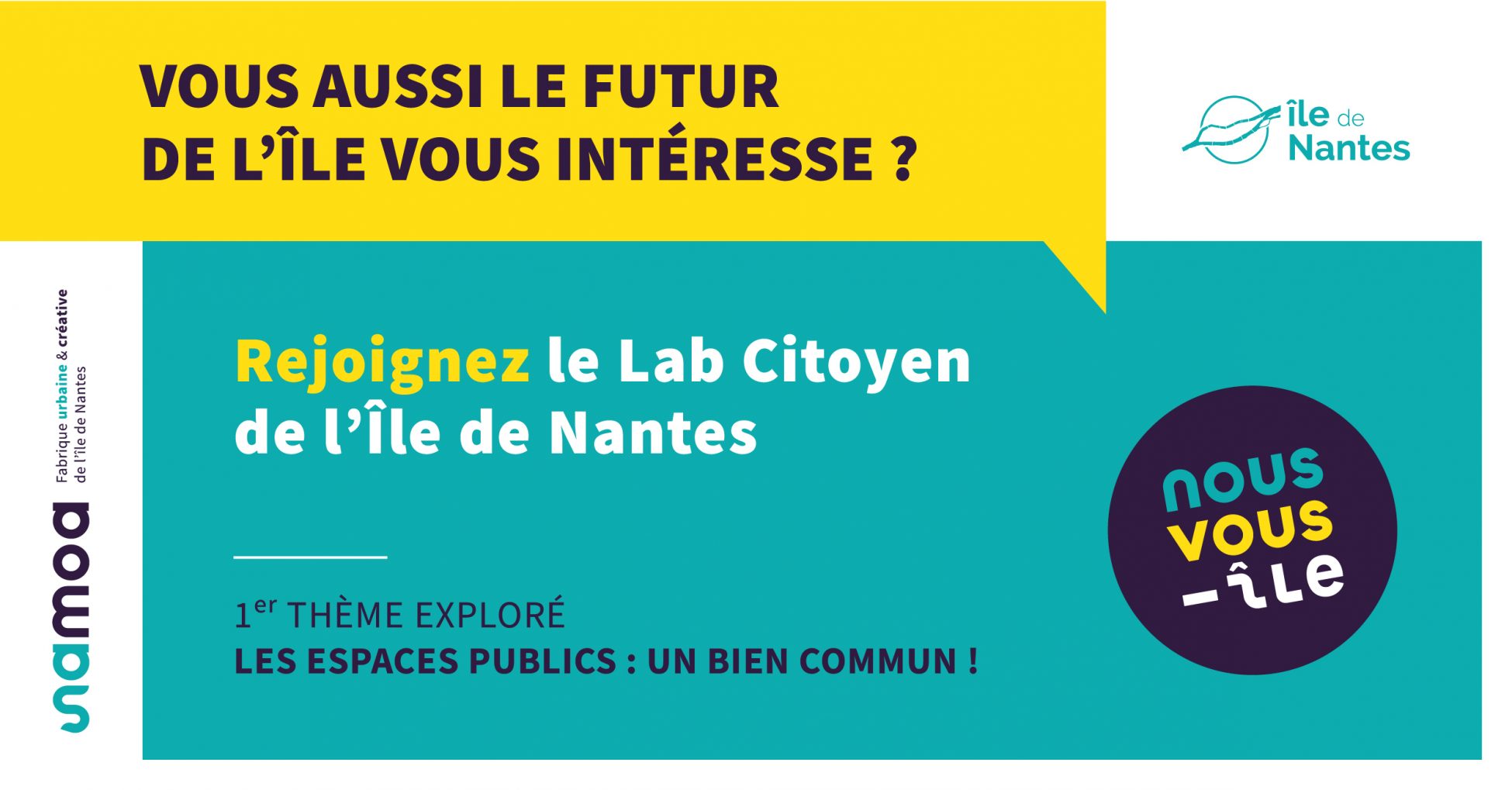Post LinkedIn1 scaled - Rejoignez le Lab Citoyen de l’île de Nantes !