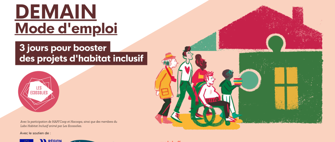 Demain, mode d'emploi. Habitat inclusif - Evenement Les Ecossolies, Nantes