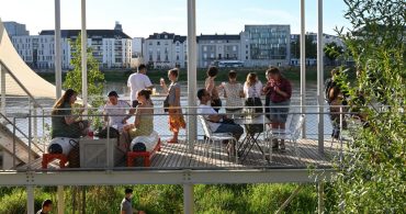 Guinguette du belvédère. Quai Gaston Doumergue. Nantes (Loire-Atlantique) © 07/2020 © Franck Badaire/Samoa