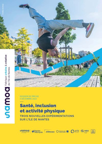 IDN QuartierDemonstrateur DP COUV 400x565 - Santé, inclusion et activité physique - Trois nouvelles expérimentations sur l'île de Nantes