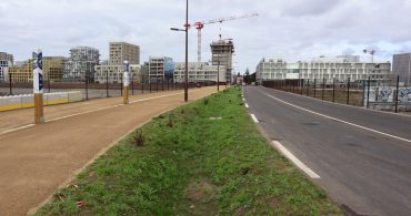 Boulevard Simone Veil, ile de Nantes. Nouvelle traversée nord-sud