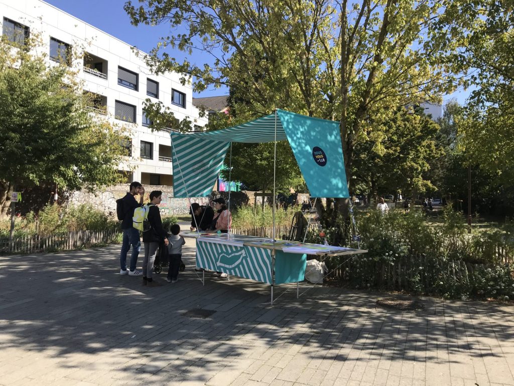 Participation citoyenne pour réaménager la place Mangin sur l'île de Nantes (Samoa)