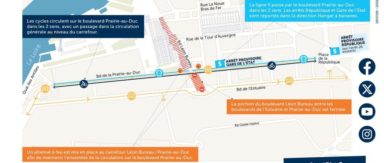 Lettre info travaux Leon Bureau PAD Juin2024 scaled 1295x550 - Intersection des boulevards Prairie-au-duc, Estuaire et Léon Bureau