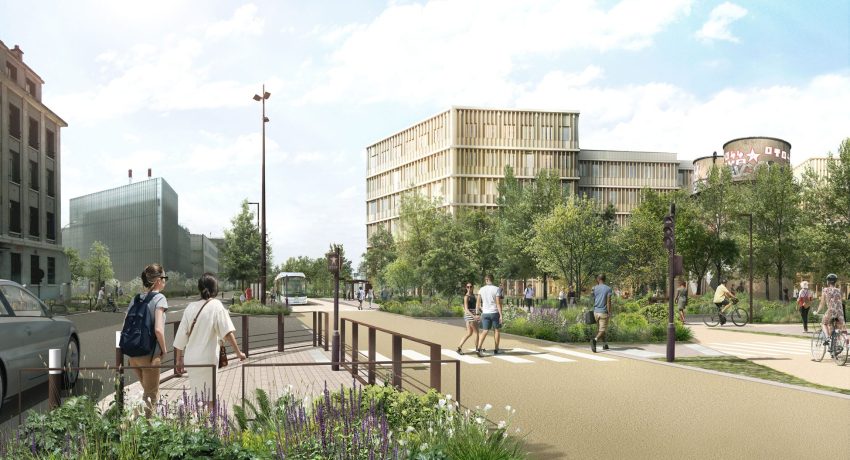 250827 Vue01 BGOuest copie scaled 850x460 - Quoi de neuf sur le chantier de la ligne 8 ?