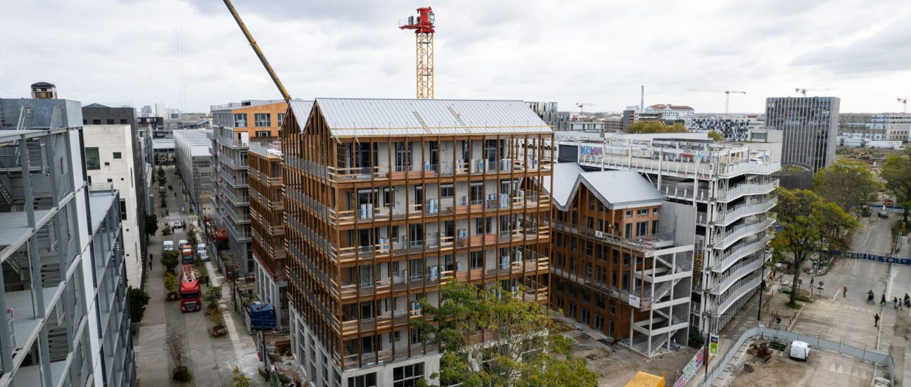 Ilot Bergeron. Siège régional de Doctolib. Architecte : Alexandre Chemetoff. Promoteur : Quartus. Nantes (Loire-Atlantique) 05/2025 © IRIS Pictures/Samoa