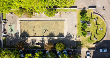 Pataugeoire. Place de la Basse Mar. Nantes. (Loire-Atlantique) 06/2024 © IRIS Pictures/Samoa
