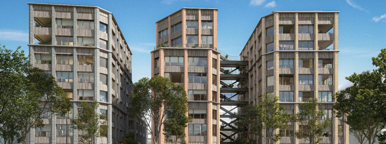 Opération immobilière Moove sur l'île de Nantes © hive & co