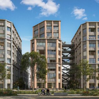 Opération immobilière Moove sur l'île de Nantes © hive & co