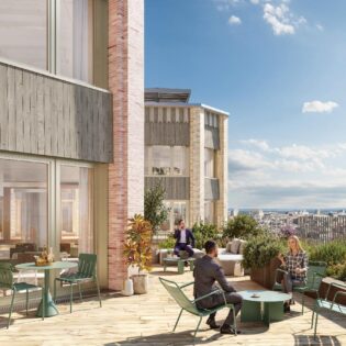 Opération immobilière Moove sur l'île de Nantes © hive & co