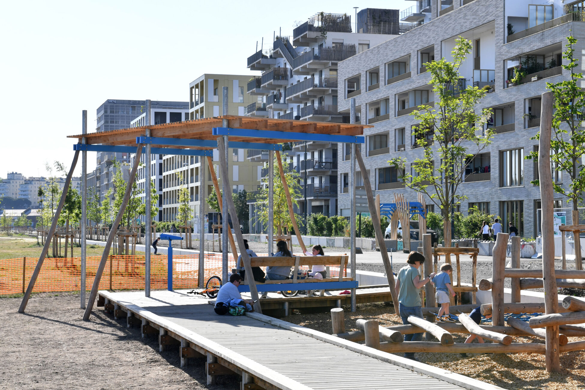 Les Pontons. Jardins de l'Estuaire. Sud-ouest de l'île de Nantes. Nantes (Loire-Atlantique) 04/2026 © Jean-Dominique Billaud/Samoa