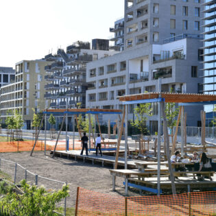 Les Pontons. Jardins de l'Estuaire. Sud-ouest de l'île de Nantes. Nantes (Loire-Atlantique) 04/2026 © Jean-Dominique Billaud/Samoa